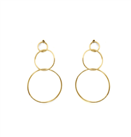 Ohrringe Ginger Dame Giotto in Gelbgold OR-920-921-922-2